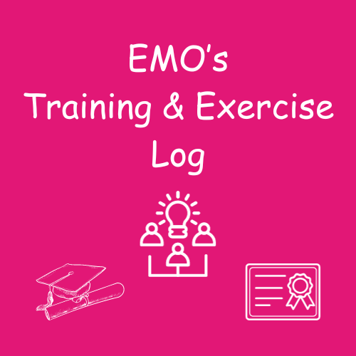 Training Exercise Log