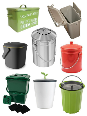 a variety of mini bin styles