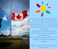 Flags Lowered